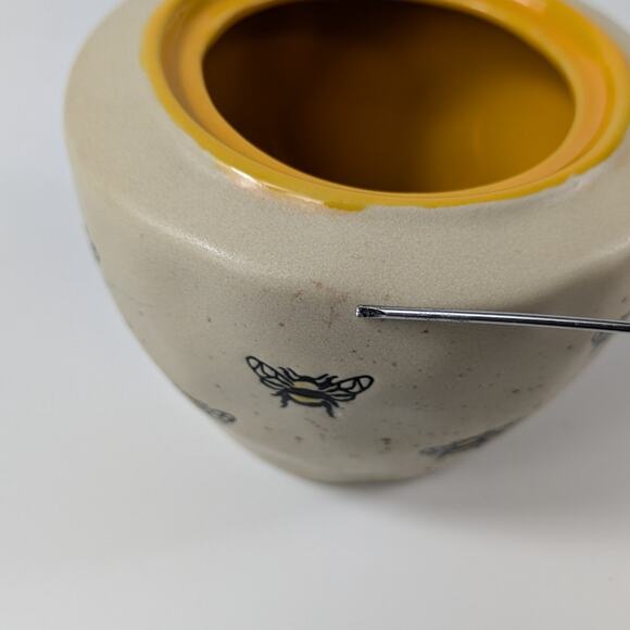 Spectrum Designz Barney Bee Repeat Sugar Bowl Creamer Set New Tags NWT Bumblebee - Picture 10 of 16